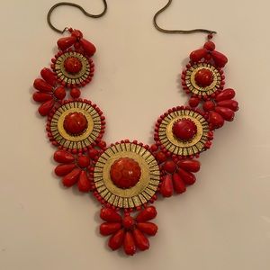Anthro statement necklace. NWT